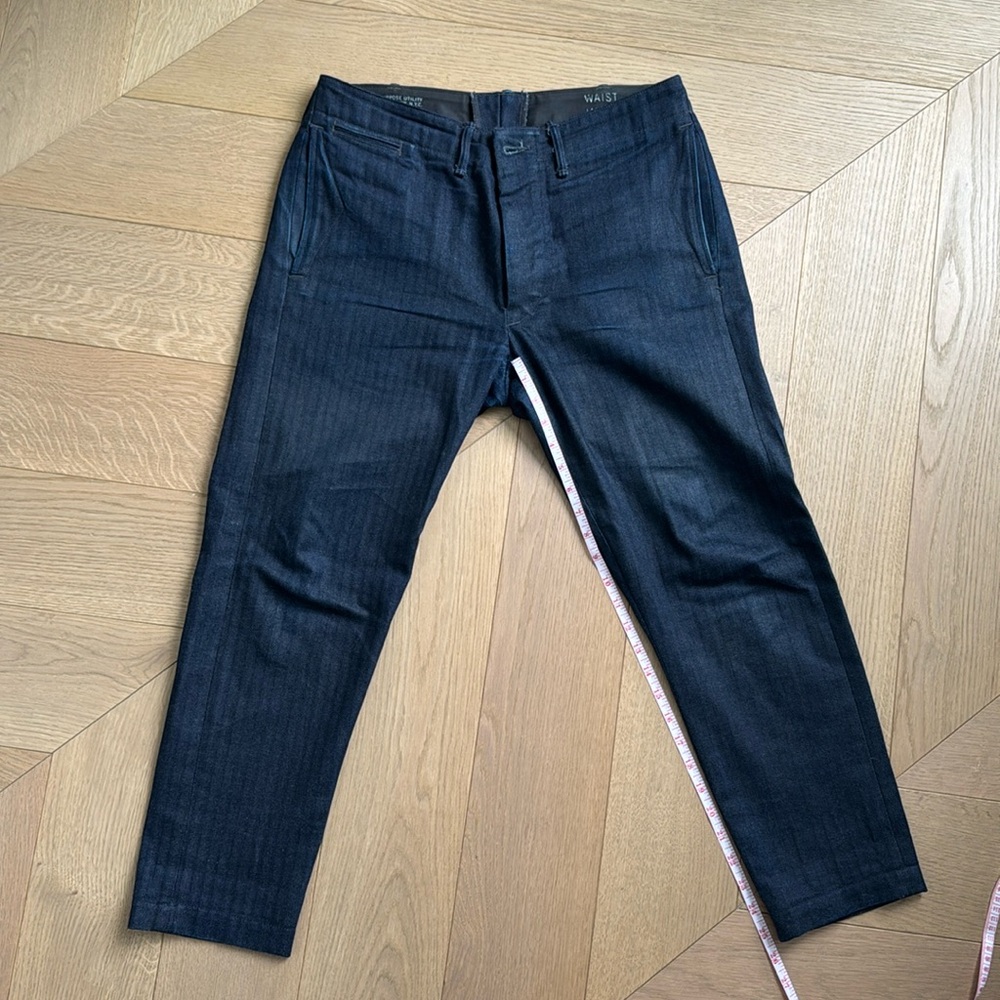 RRL Special Edition Denim herringbone pant